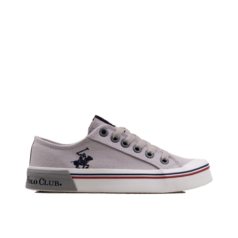Polo ClubPolo Club Gri Unisex Kısa Keten Spor Ayakkabı