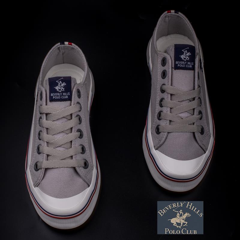 Polo ClubPolo Club Gri Unisex Kısa Keten Spor Ayakkabı