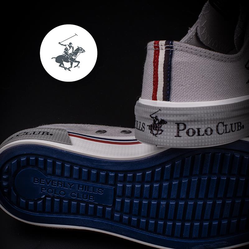 Polo ClubPolo Club Gri Unisex Kısa Keten Spor Ayakkabı