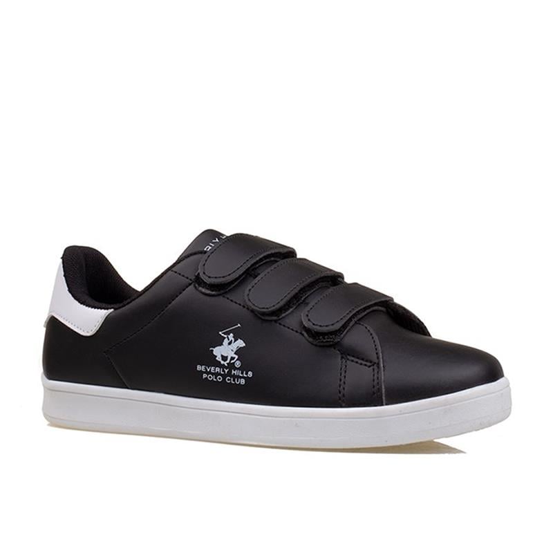Polo ClubPolo Club Siyah-Beyaz Erkek Cırtlı Sneaker