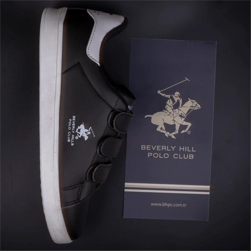 Polo ClubPolo Club Siyah-Beyaz Erkek Cırtlı Sneaker