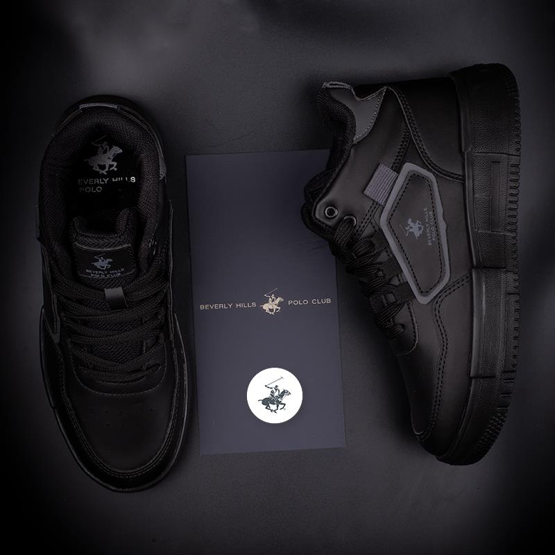 Polo ClubPolo Club Siyah Unisex Uzun Boğaz Hafif Sneaker PO 30108