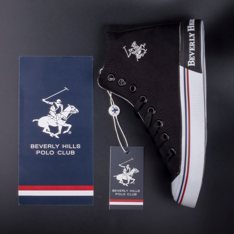 Polo ClubPolo Club Siyah Unisex Uzun Keten Spor Ayakkabı