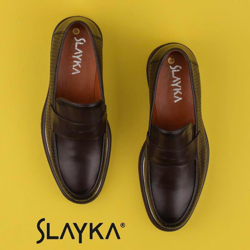 Slayka Kahverengi Spectacular Erkek Eva Taban Klasik Ayakkabı