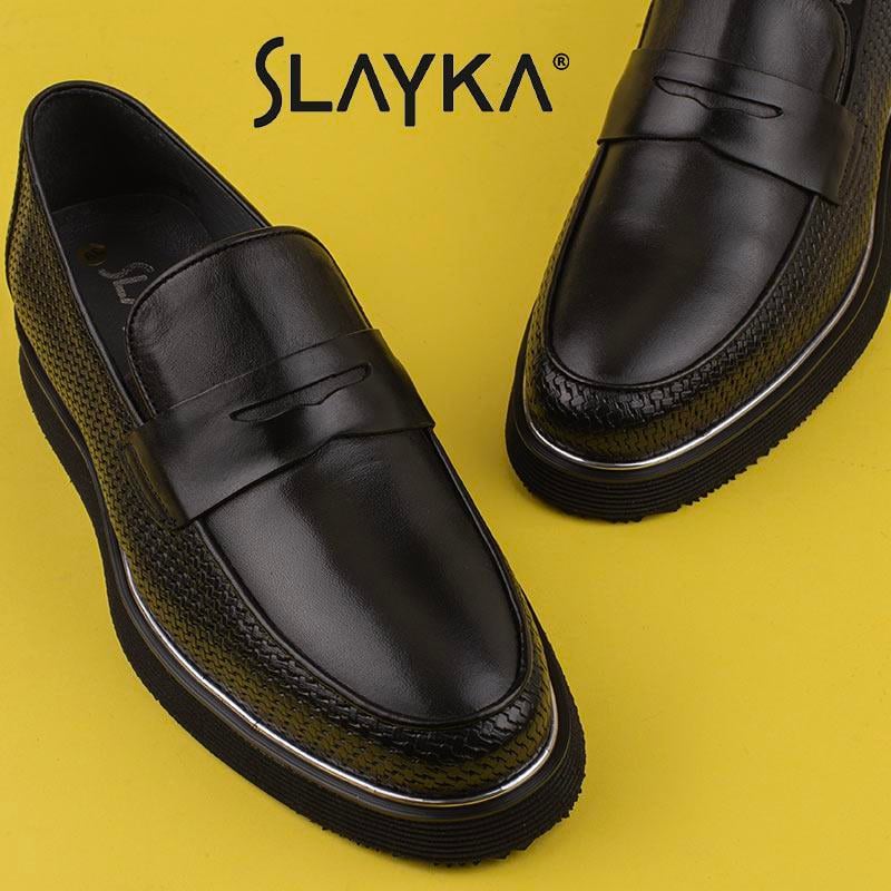 Slayka Siyah Spectacular Erkek Eva Taban Klasik Ayakkabı