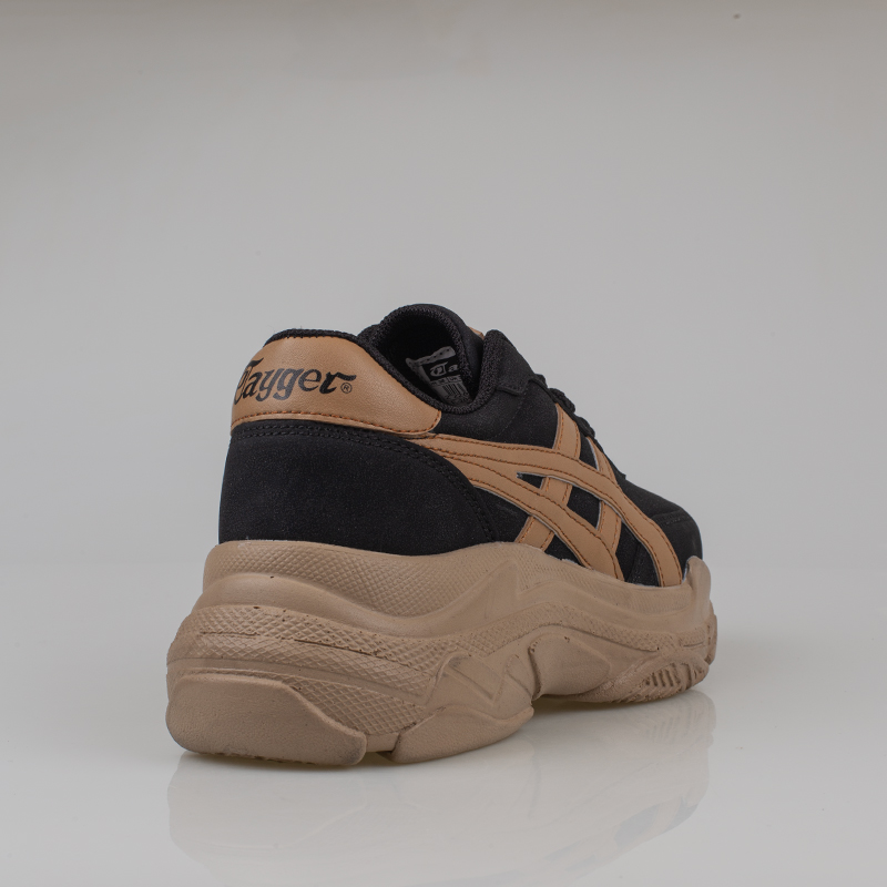 Tayger Siyah Kalın Taban Kadın Sneaker