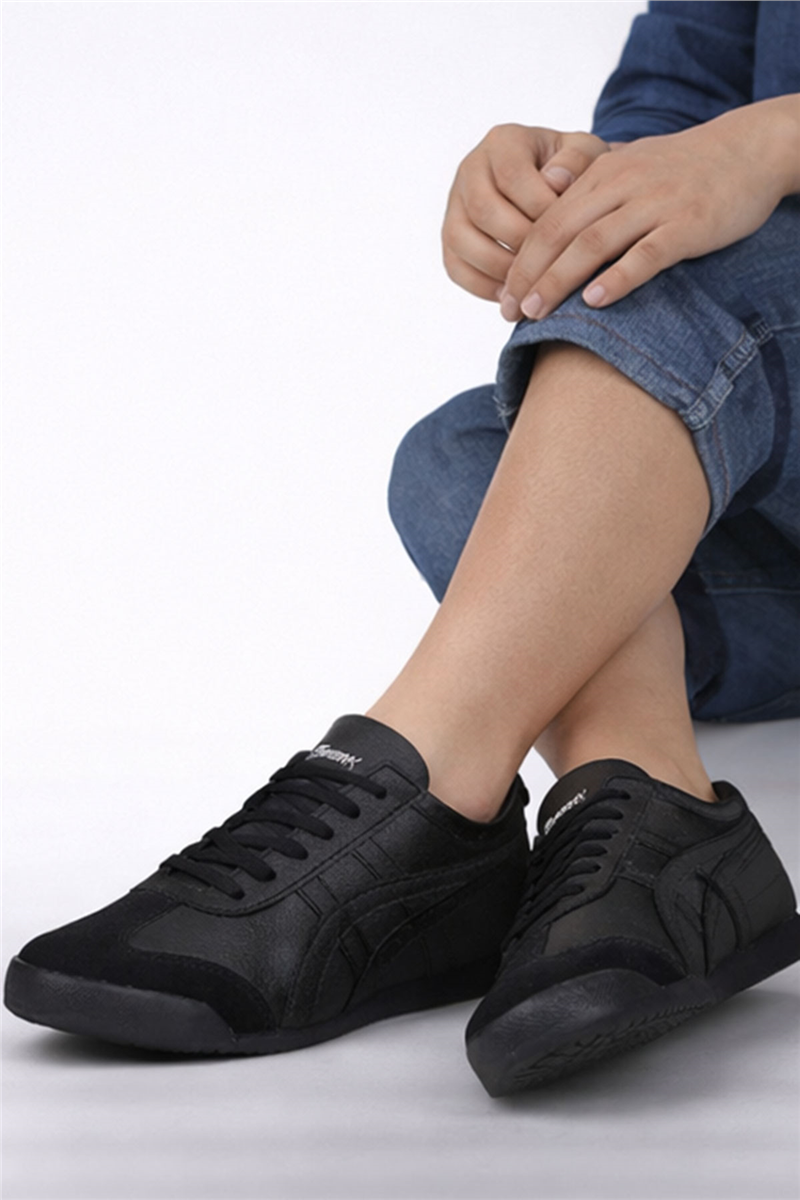 Tayger Siyah Sıfır Taban Unisex Sneaker
