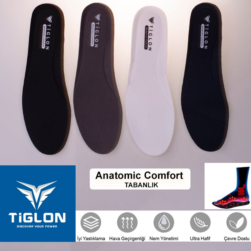 TiglonTiglon Lacivert Anatomic Comfort Kalın Taban Sneaker