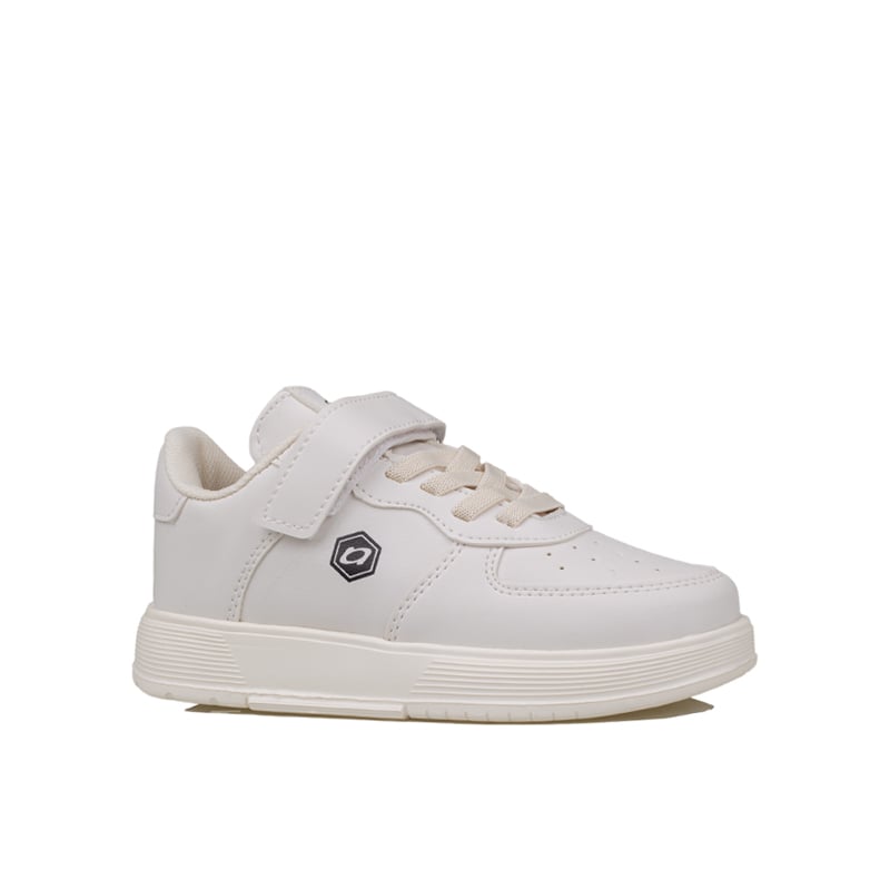 Trend Adımlar Bej Unisex Çocuk Cırt Cırtlı Günlük Sneaker