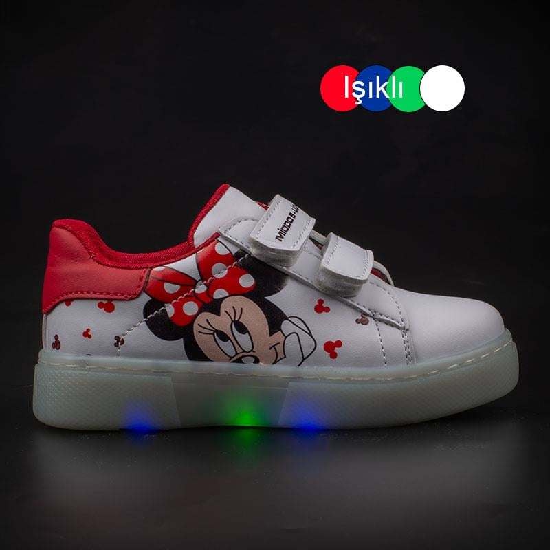 Trend AdımlarTrend Adımlar Kırmızı Unisex Çocuk Işıklı Sneaker