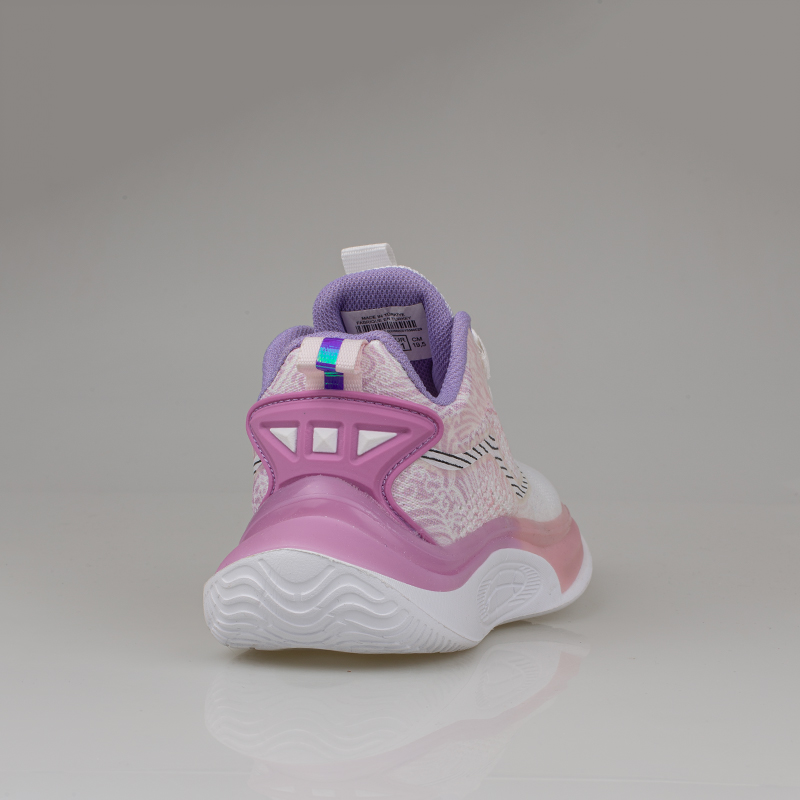 Trend Adımlar Lila Çocuk Ayarlanabilir Dial Sistem Sneaker