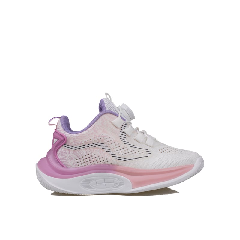Trend Adımlar Lila Çocuk Ayarlanabilir Dial Sistem Sneaker