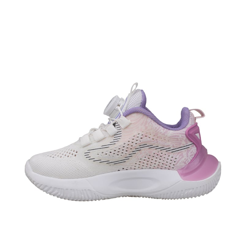 Trend Adımlar Lila Çocuk Ayarlanabilir Dial Sistem Sneaker