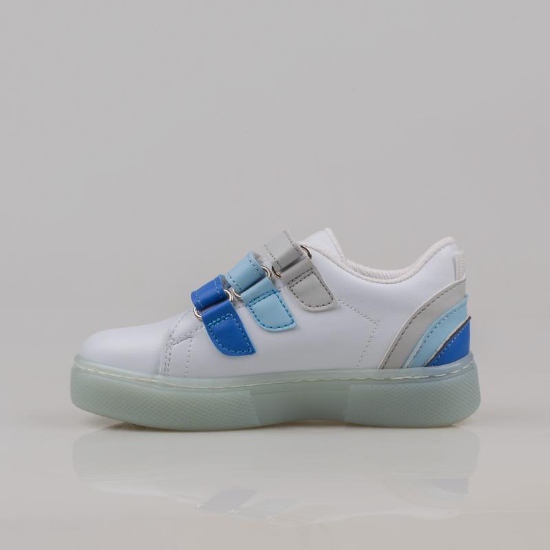 Trend AdımlarTrend Adımlar Mavi Rainbow Unisex Çocuk Işıklı Sneaker