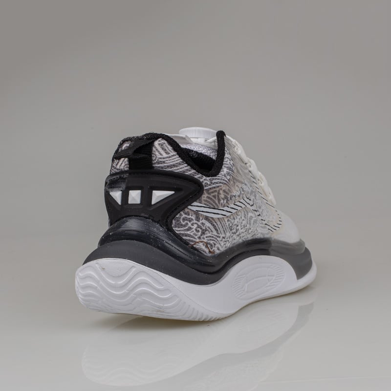 Trend Adımlar Siyah Çocuk Ayarlanabilir Dial Sistem Sneaker