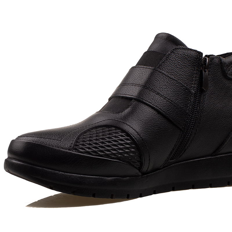 Trend AdımlarTrend Adımlar Siyah Lastikli Kadın Comfort Casual Bot