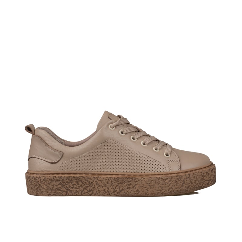Trend Adımlar Vizon Opi Hakiki Deri Kadın Sneaker