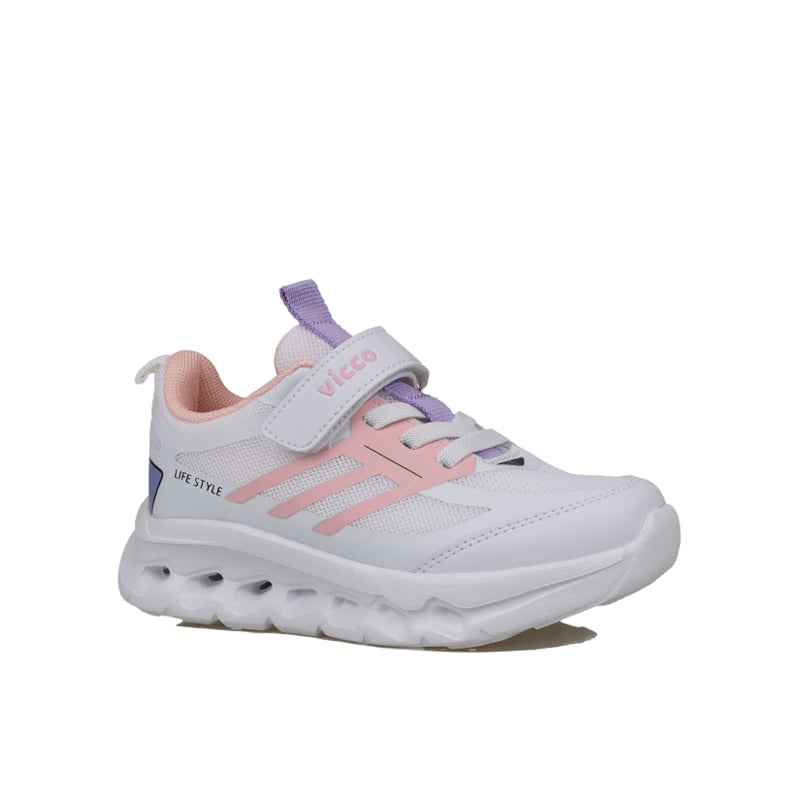 Vicco Beyaz Jungle Havalı Taban Çocuk Sneaker