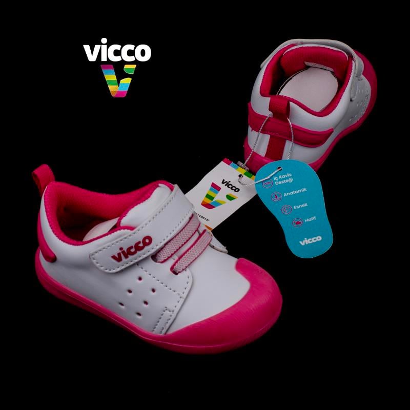 Vicco Fuşya Oli Basic Unisex İlk Adım Günlük Ayakkabı