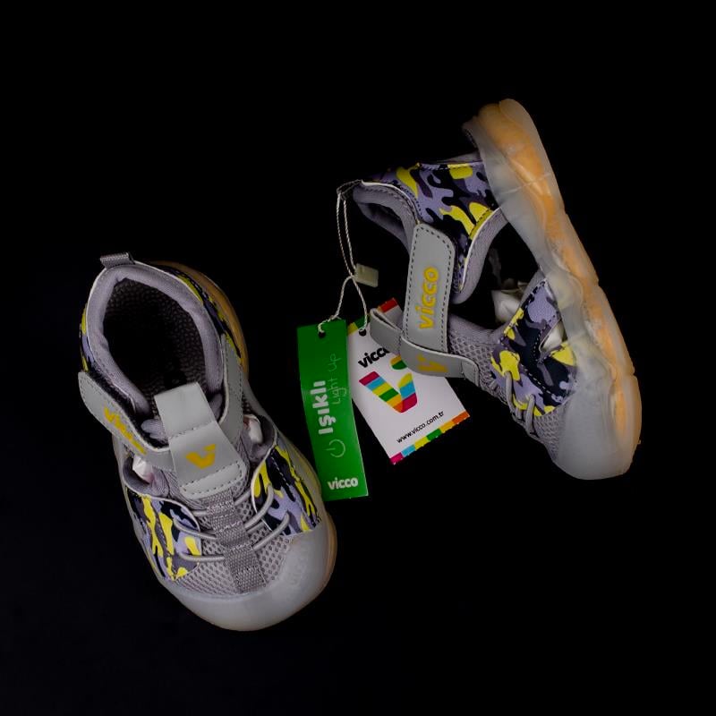 Vicco Gri Monrovia İlk Adım Bebe Unisex Sandalet