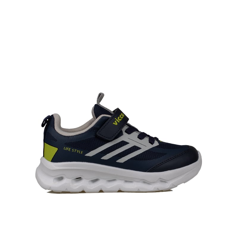 Vicco Lacivert Jungle Havalı Taban Çocuk Sneaker