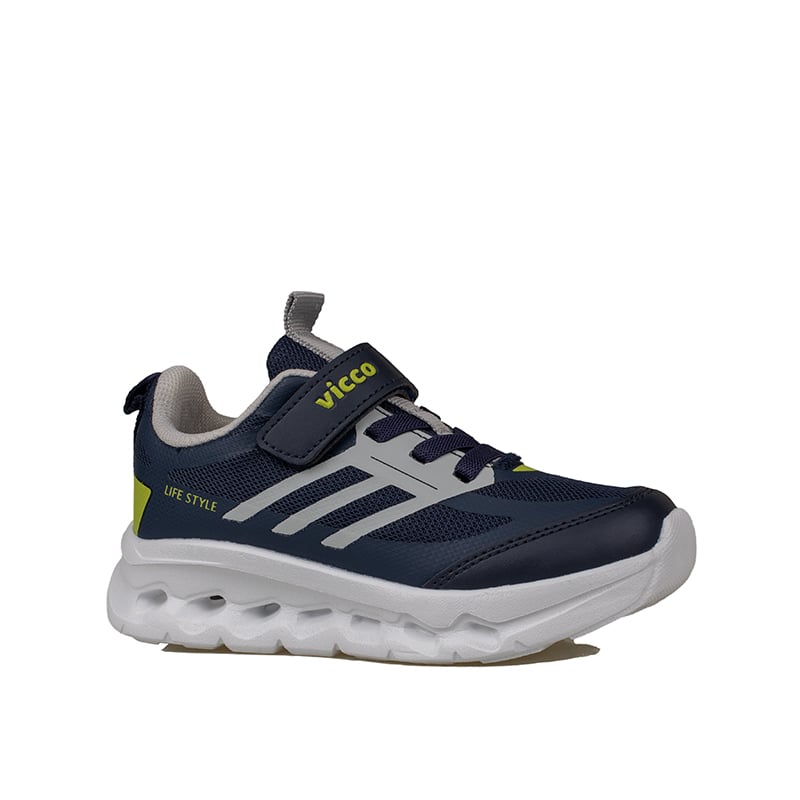 Vicco Lacivert Jungle Havalı Taban Çocuk Sneaker