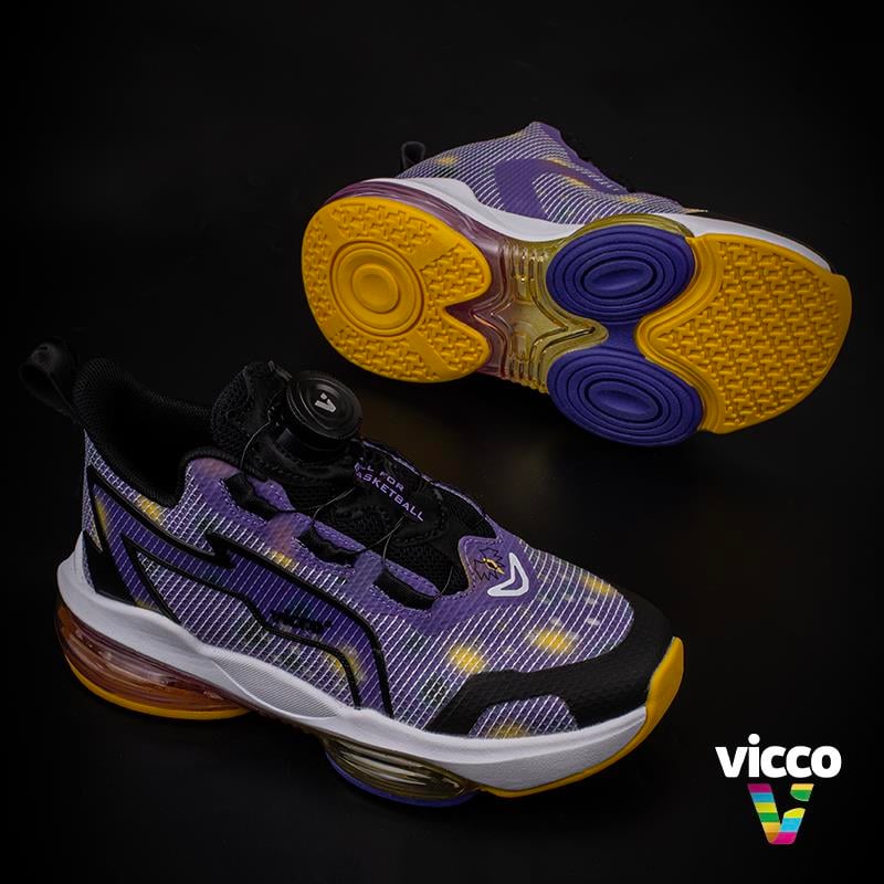 Vicco Mor Unique Akıllı Bağcık Çocuk Basketbol Ayakkabısı