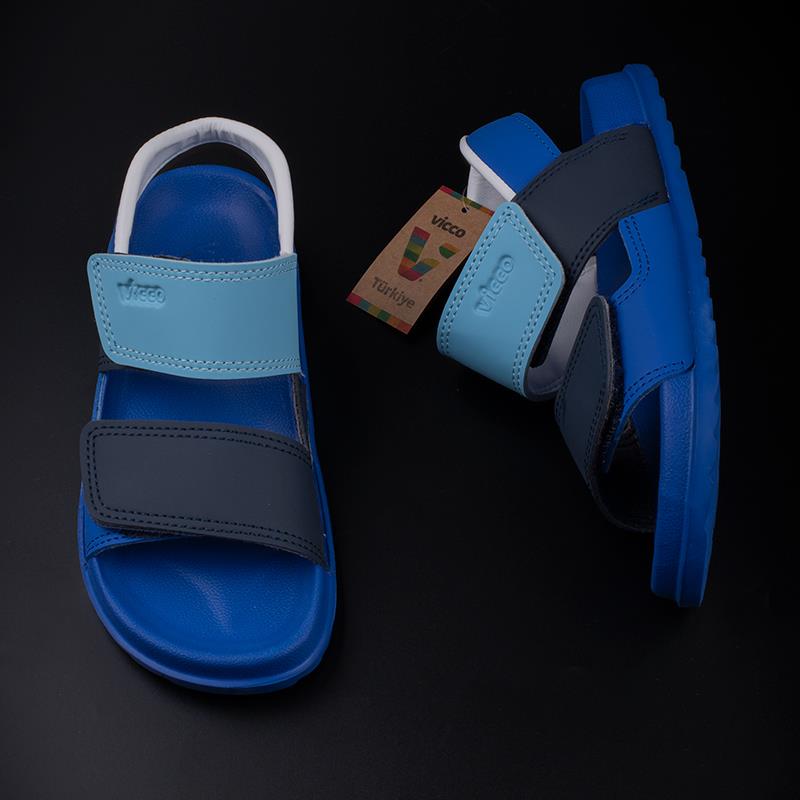ViccoVicco Saks Mavi Krixi Hafif Unisex Çocuk Sandalet