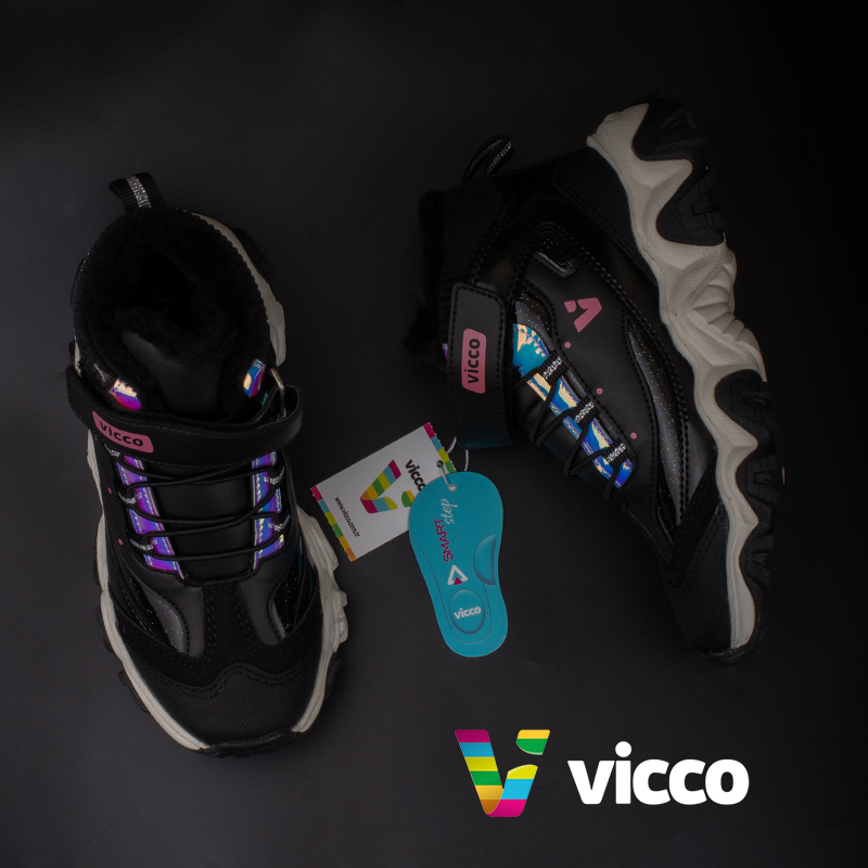 Vicco Siyah Radus Outdoor Kız Çocuk Bot
