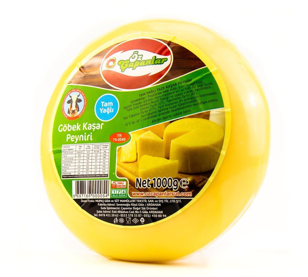 GÖBEK TAZE KAŞAR (1000 GR)