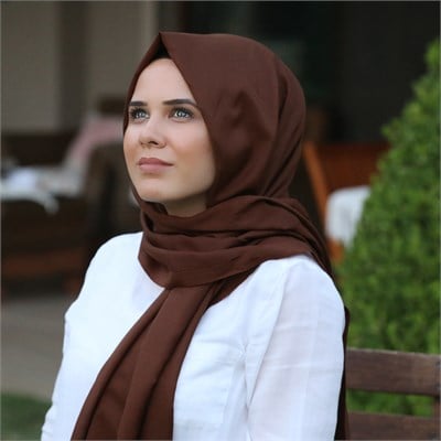 Bez örgü şal