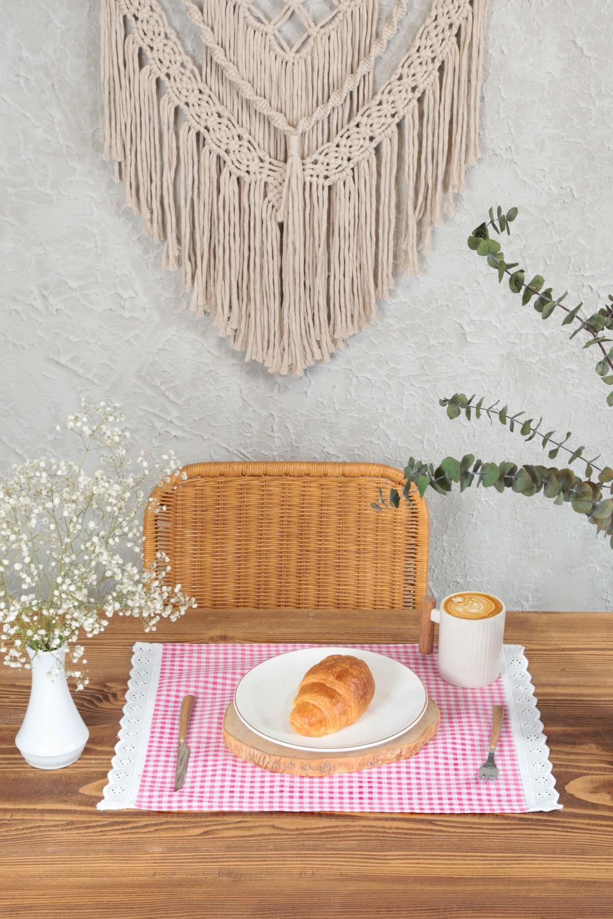 Amerikan Servisi PötiKare Fistolu 4 lü Retro 30x45 Cm