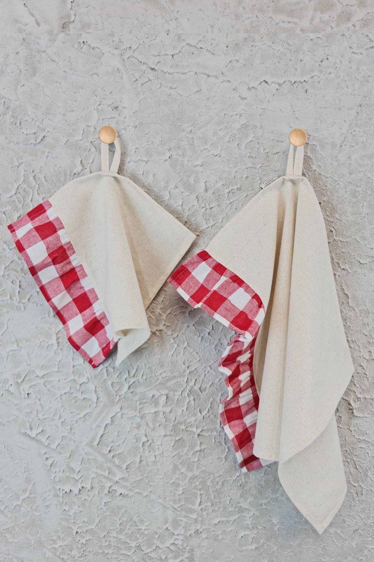 Kurulama Bezi Fırfırlı Retro 2 li