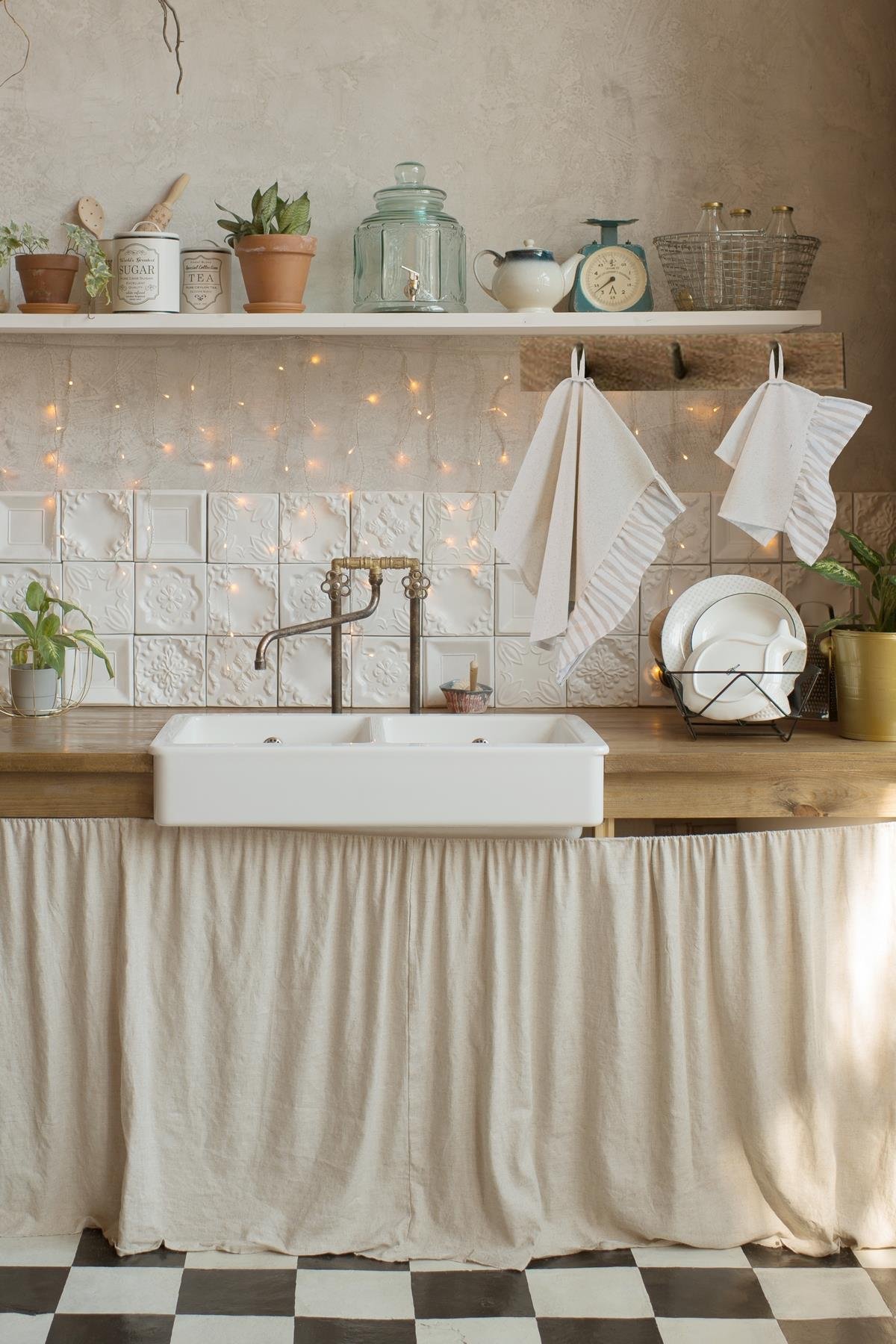 Kurulama Bezi Fırfırlı Retro 2 li