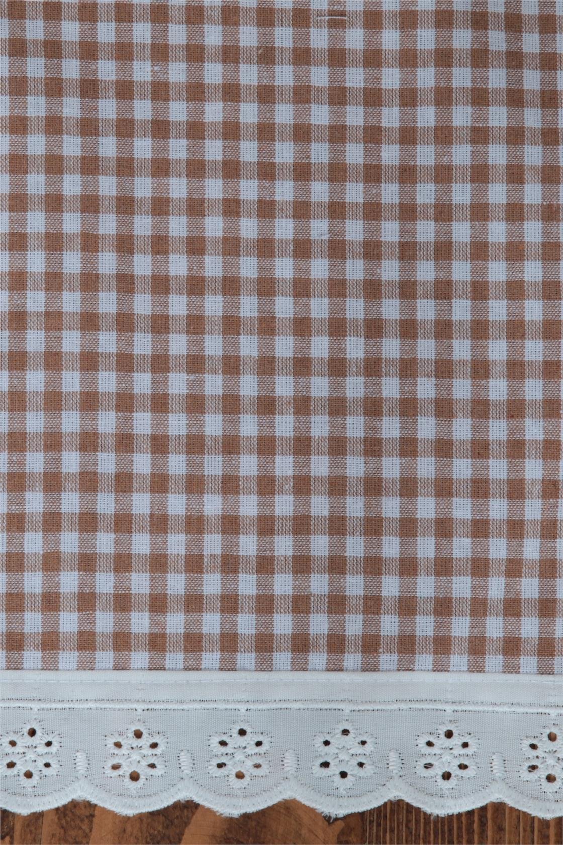Peçete Kareli Fistolu 6 lı Retro 20x30 Cm