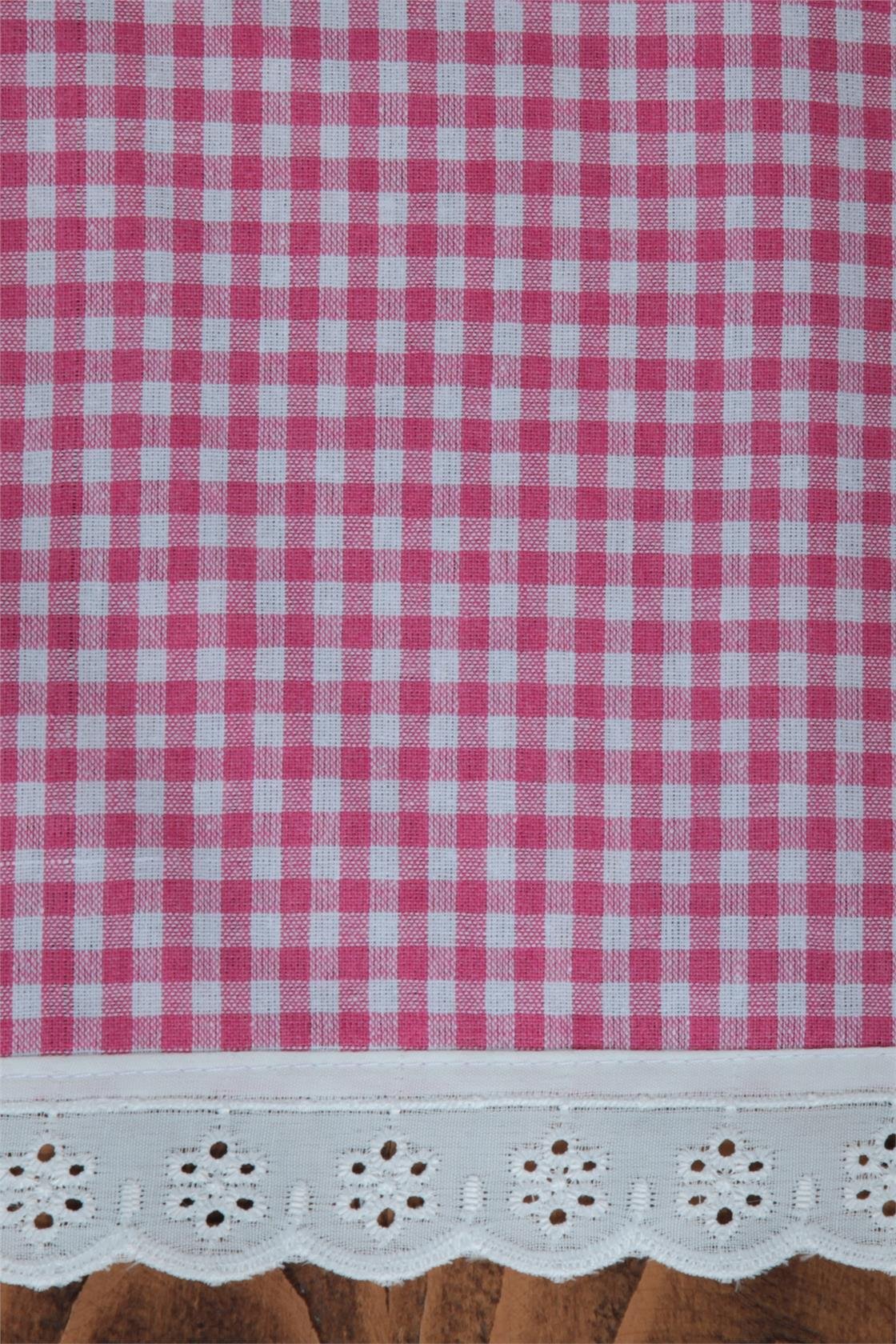 Peçete Kareli Fistolu 6 lı Retro 20x30 Cm