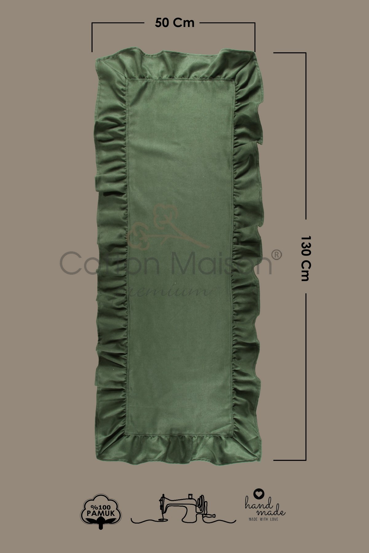 Poli Fırfırlı Runner 