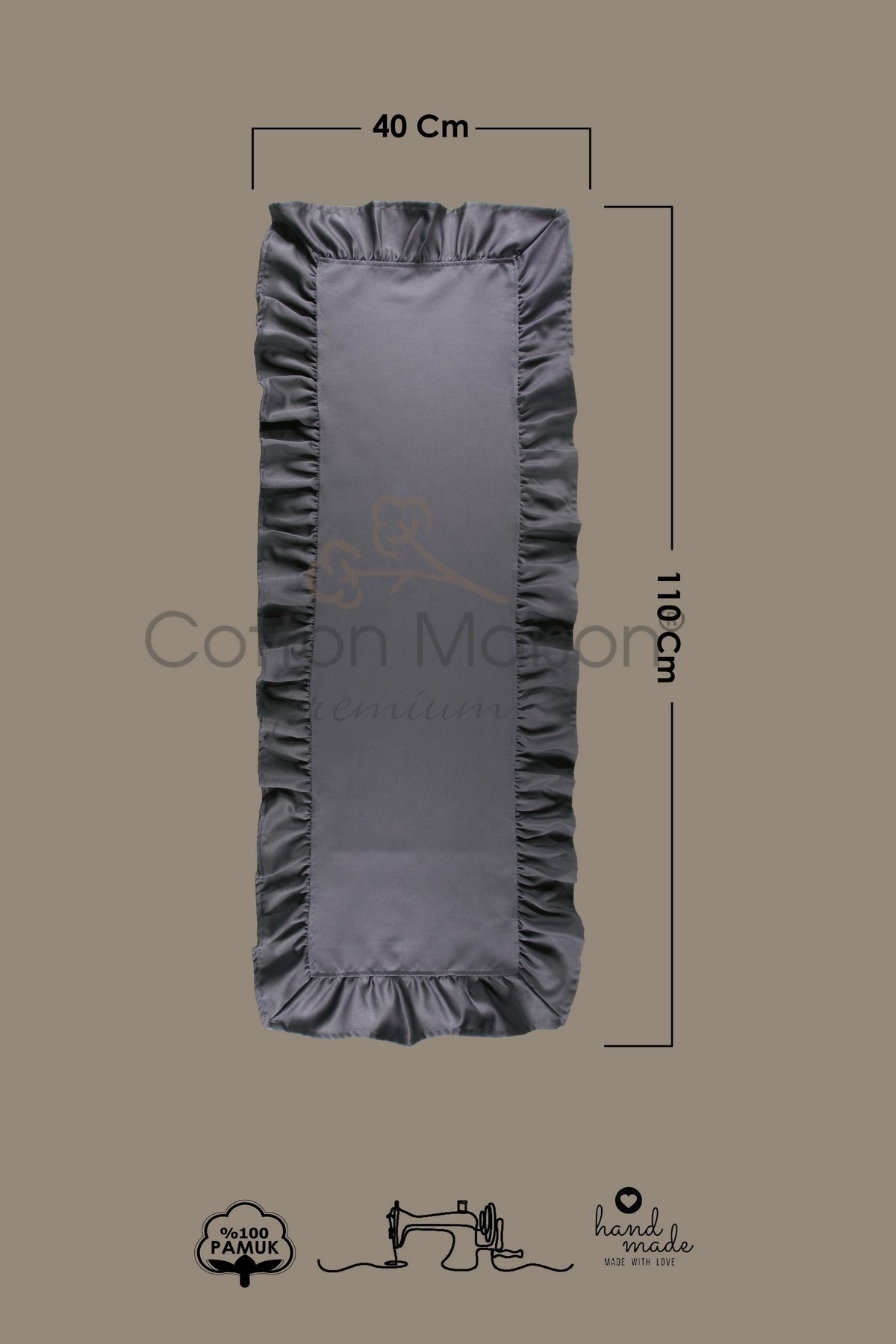 Poli Fırfırlı Runner 