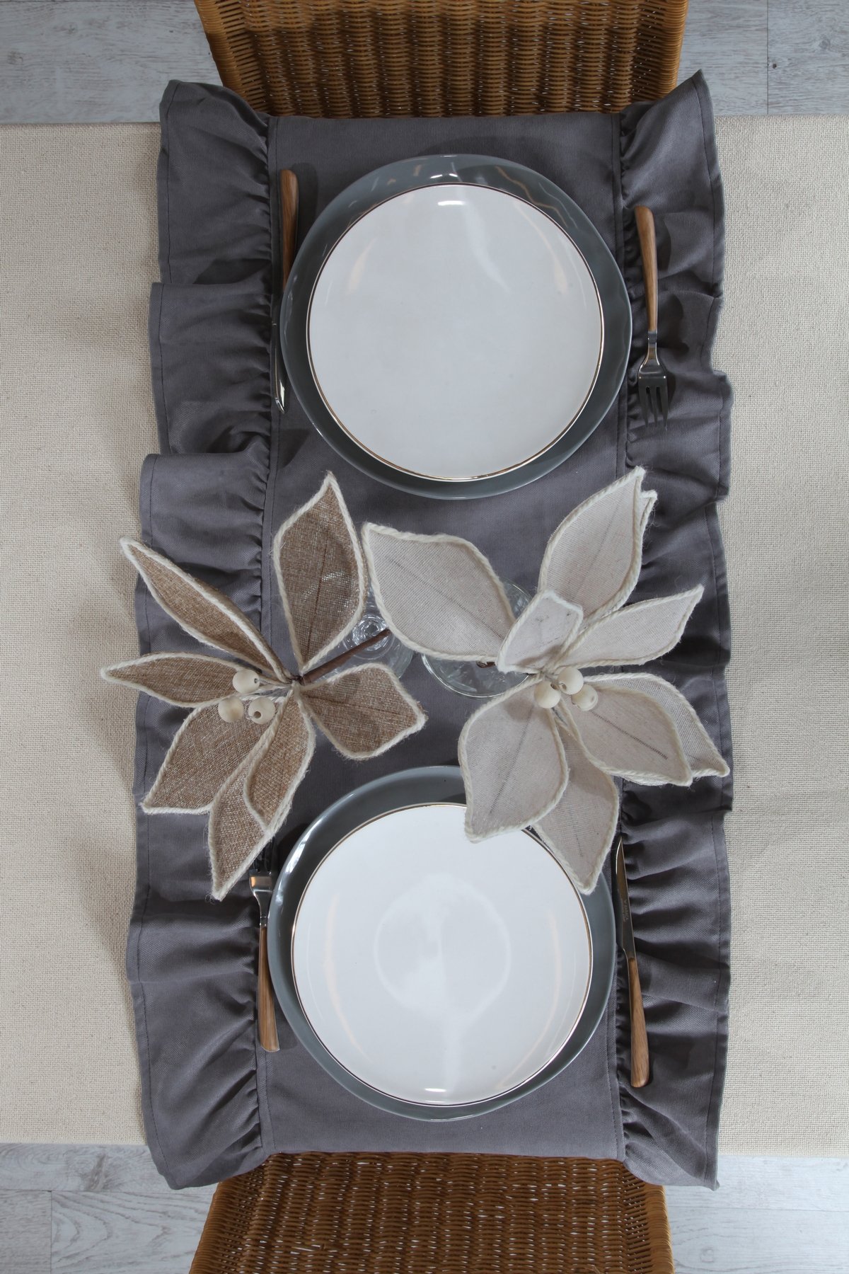 Poli Fırfırlı Runner 