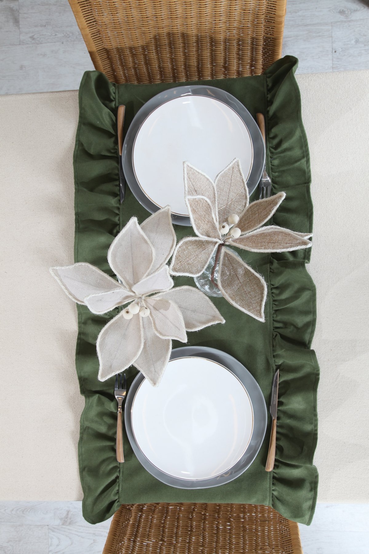 Poli Fırfırlı Runner 