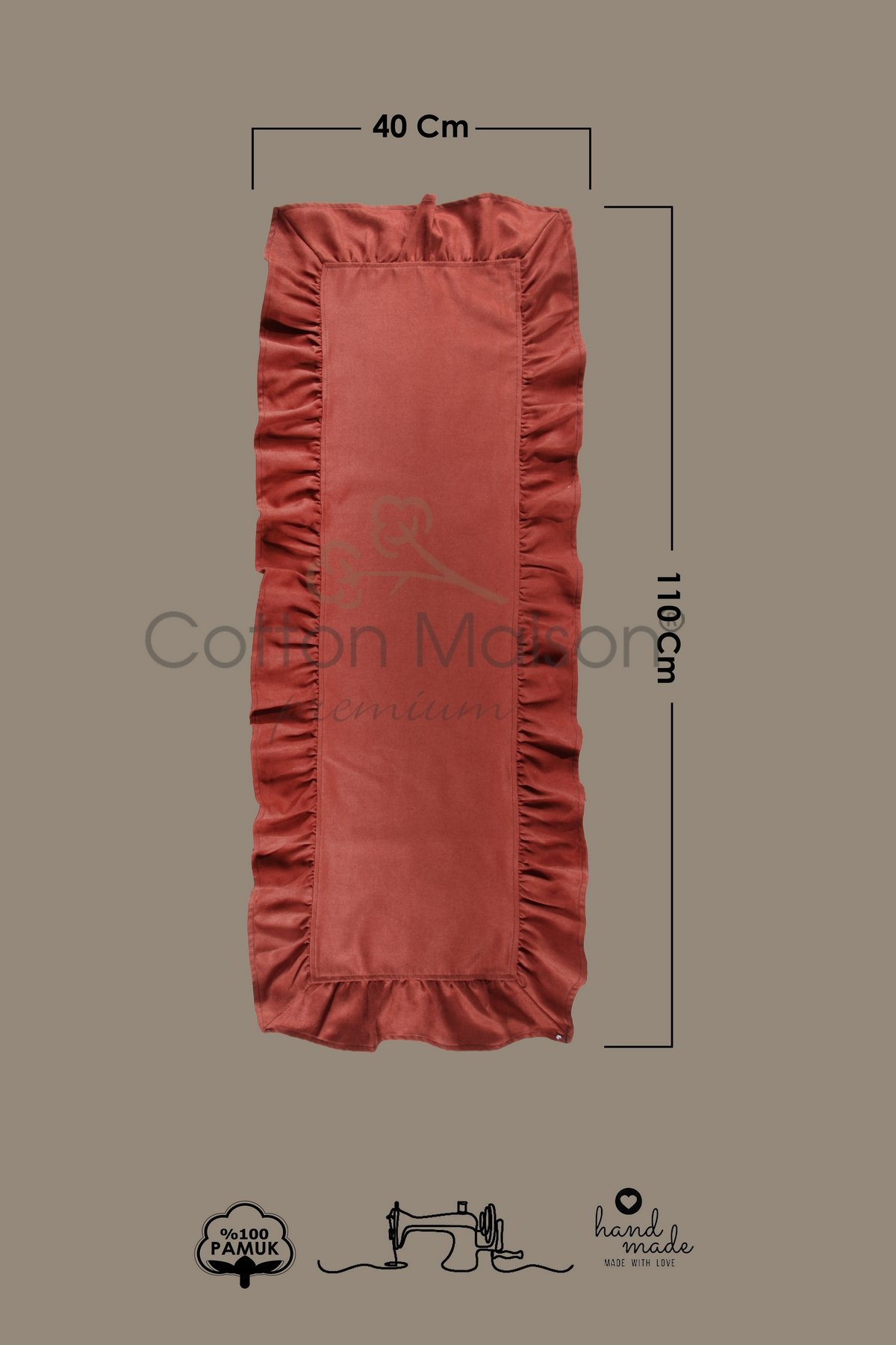 Poli Fırfırlı Runner 