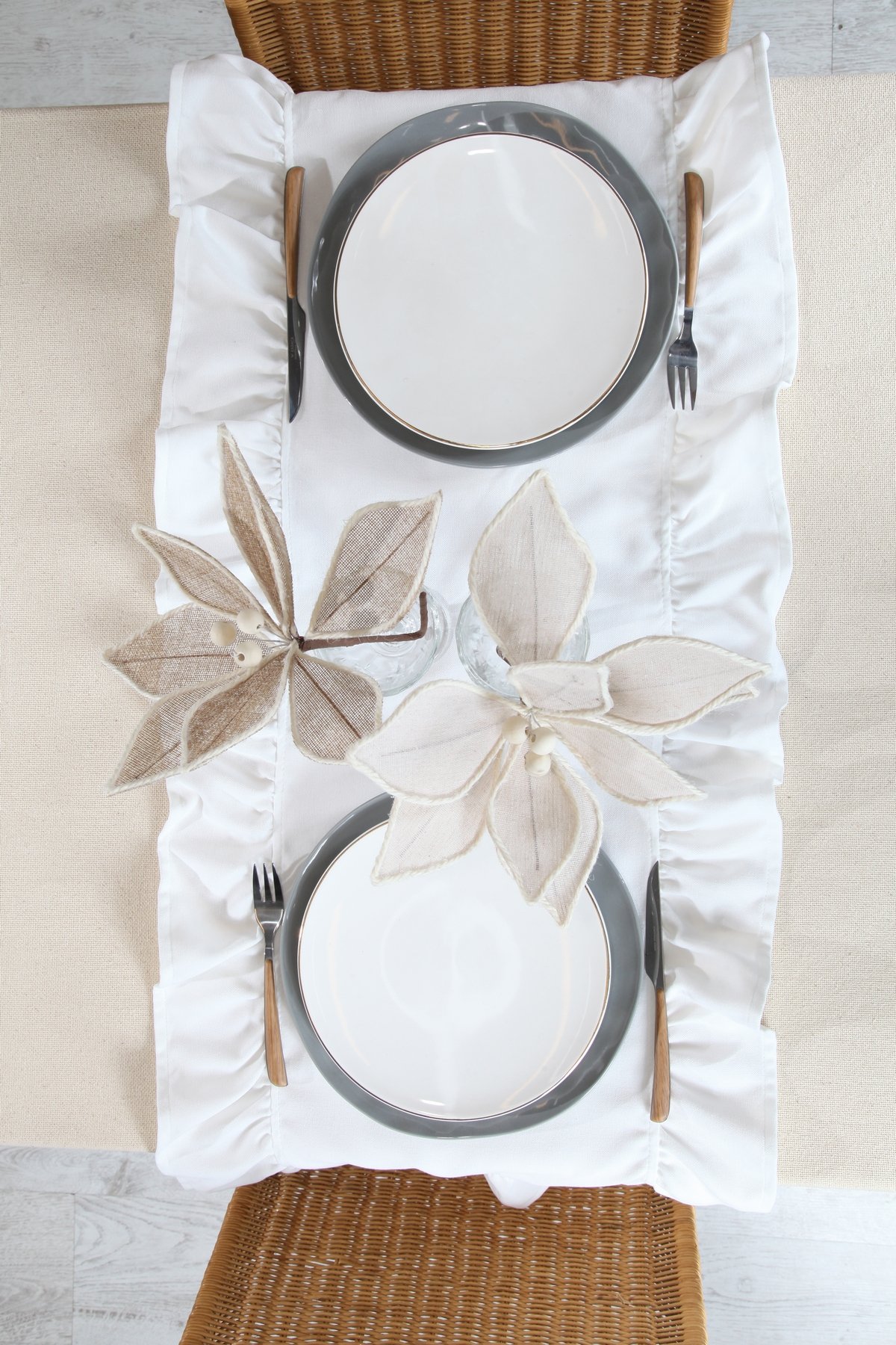 Poli Fırfırlı Runner 