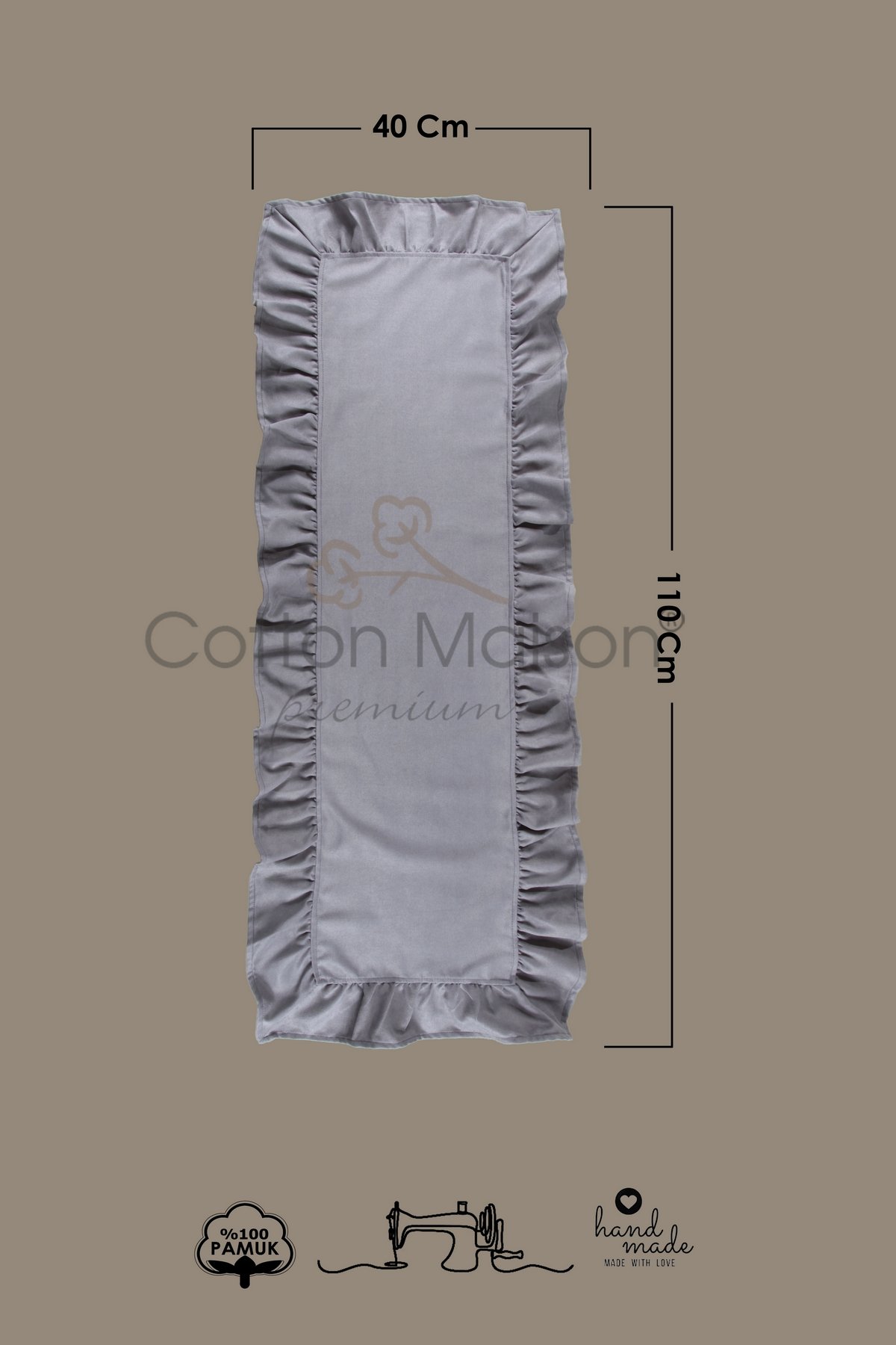 Poli Fırfırlı Runner 