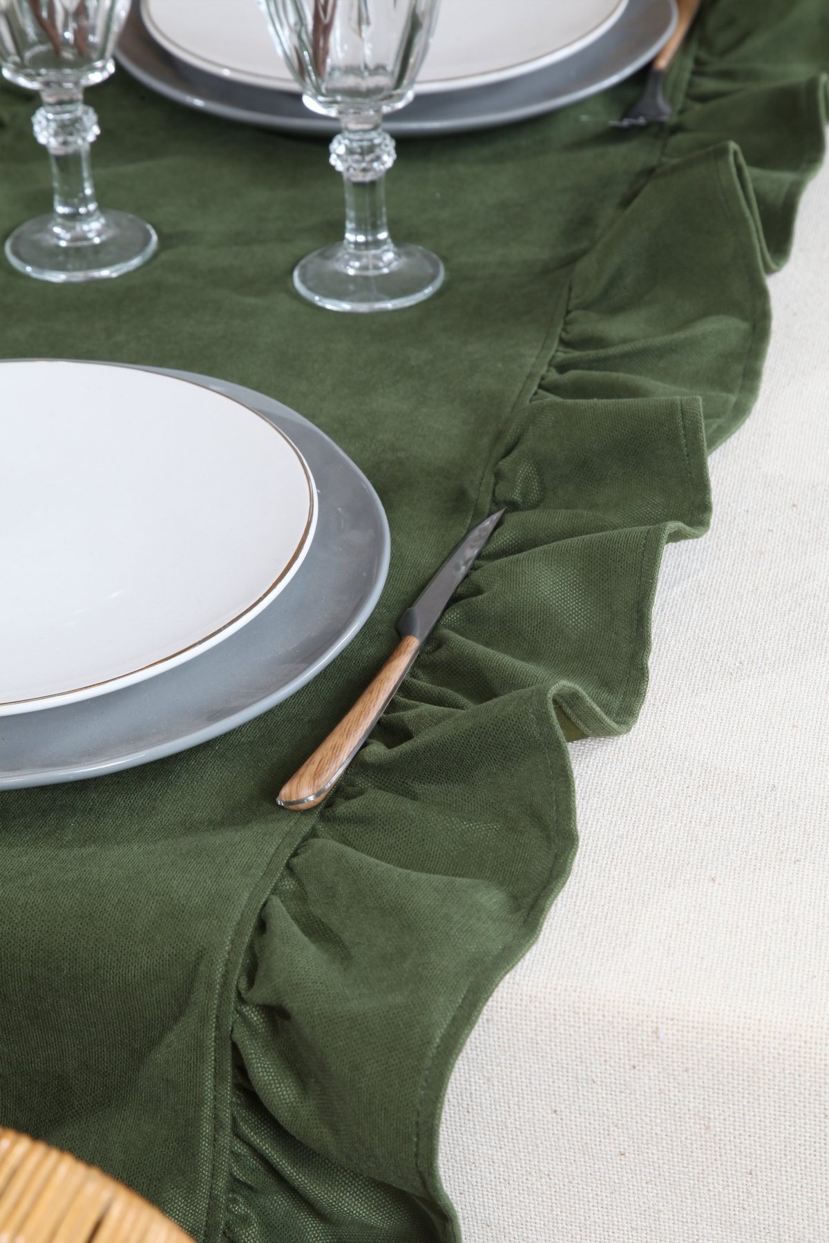 Poli Fırfırlı Runner 