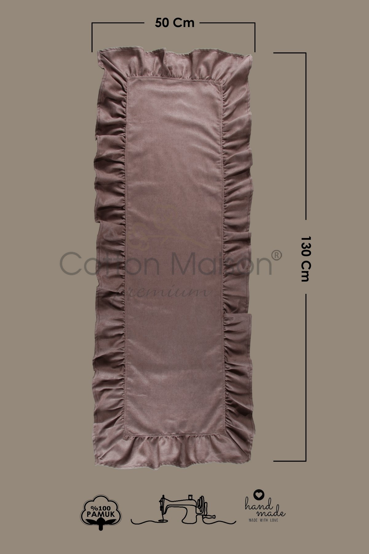 Poli Fırfırlı Runner 