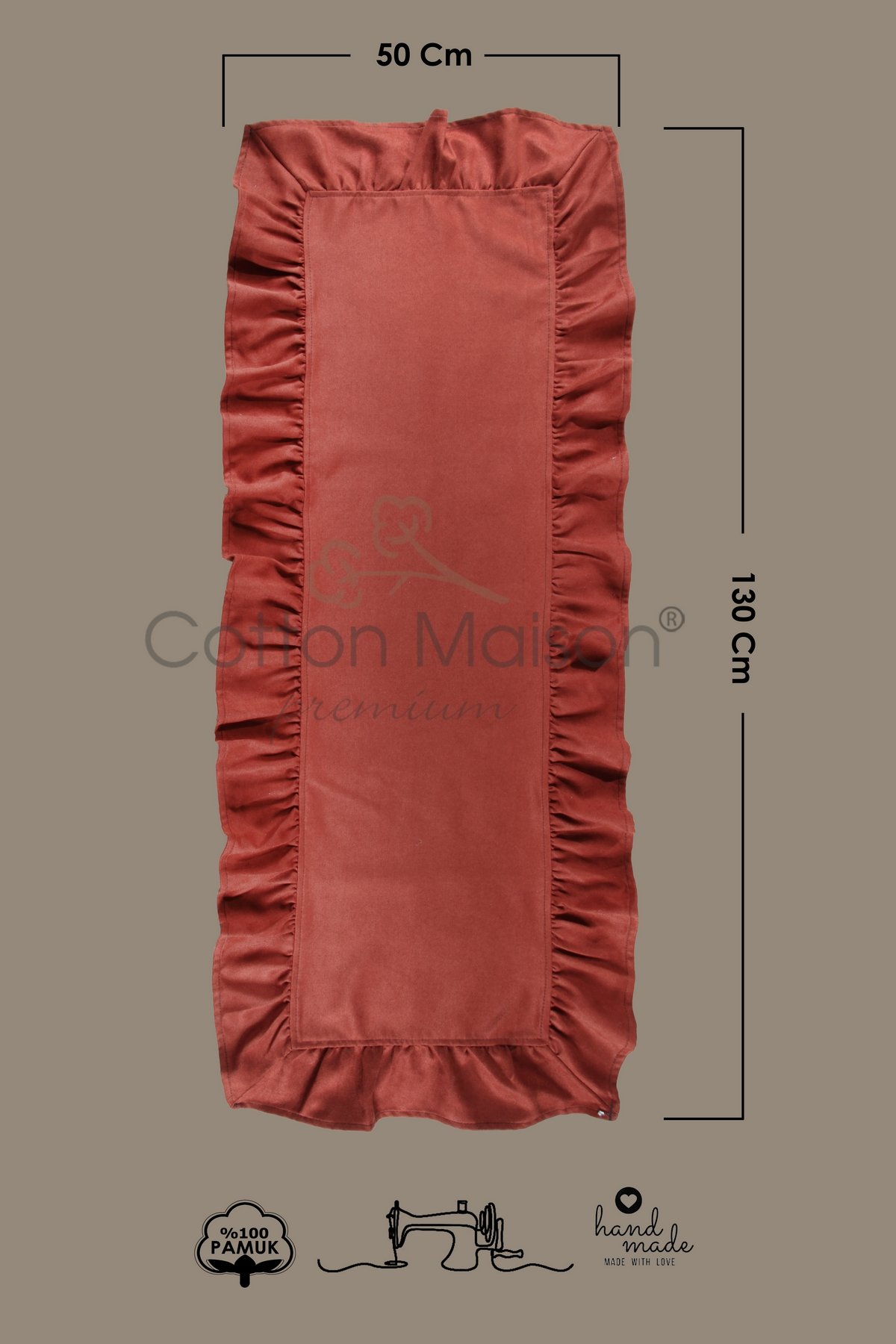 Poli Fırfırlı Runner 