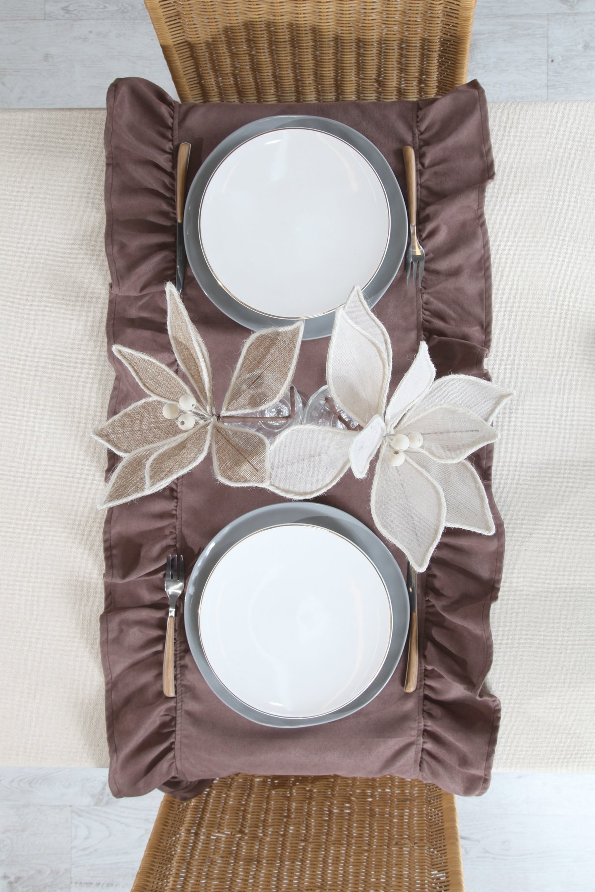 Poli Fırfırlı Runner 