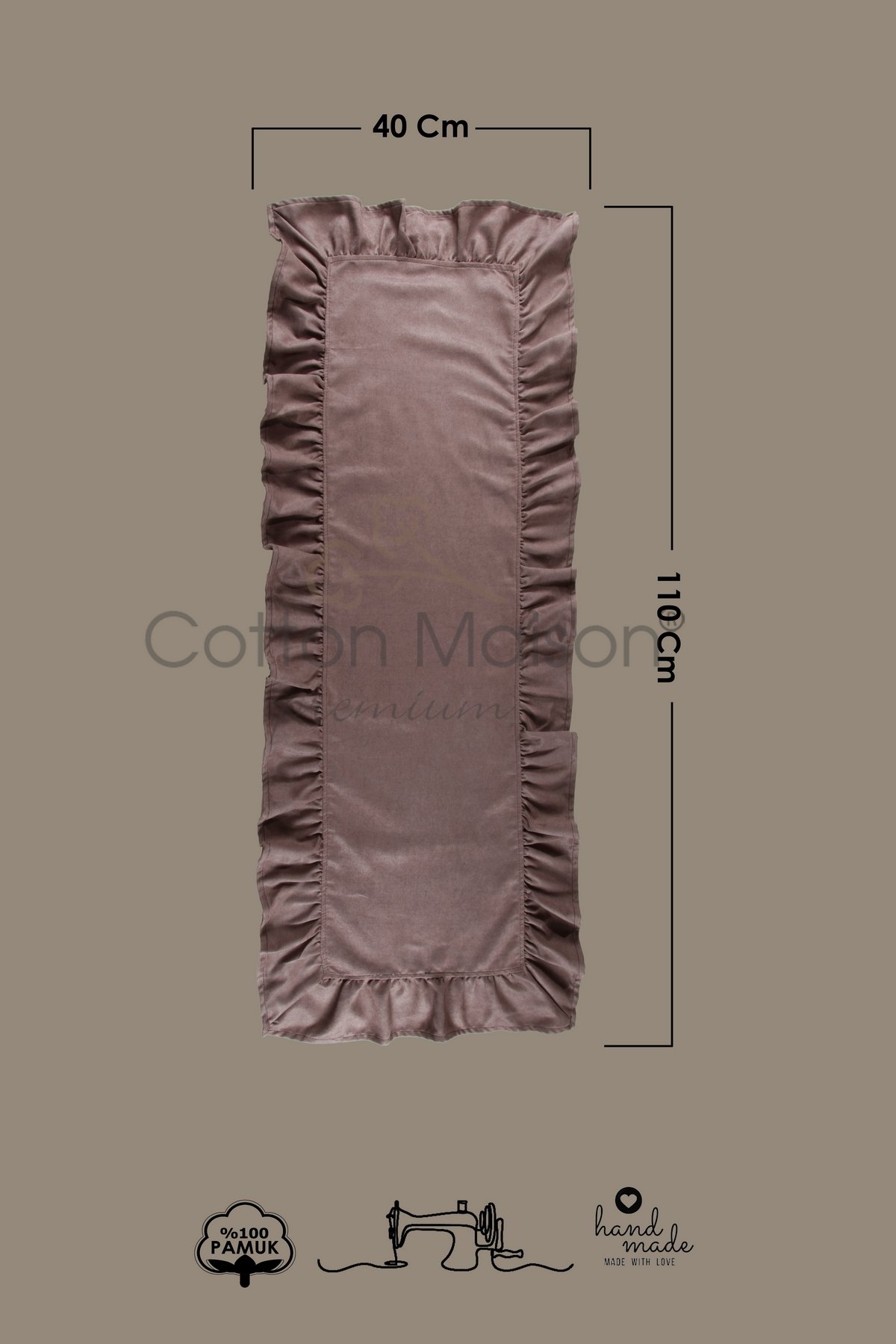 Poli Fırfırlı Runner 