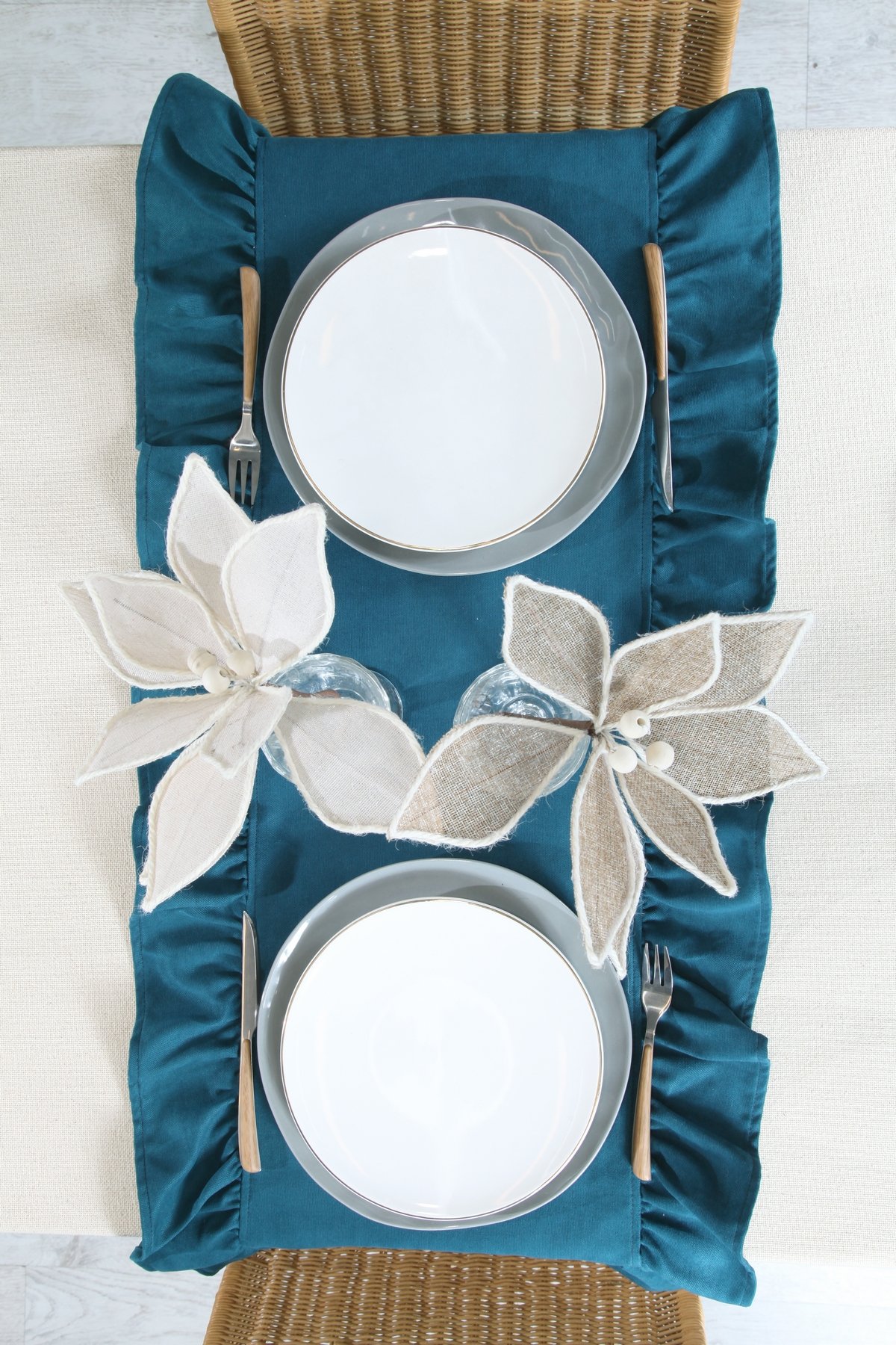 Poli Fırfırlı Runner 