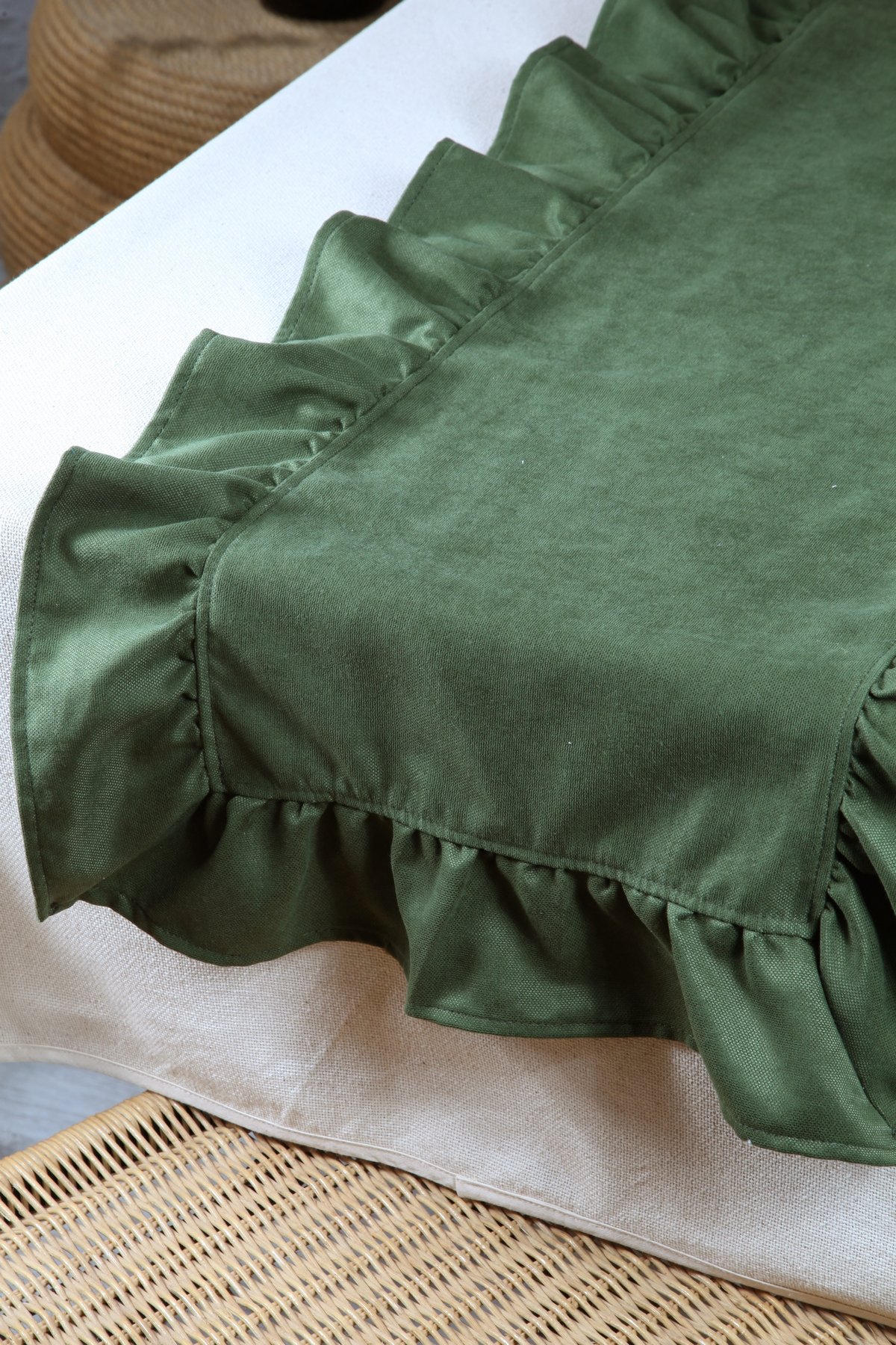 Poli Fırfırlı Runner 